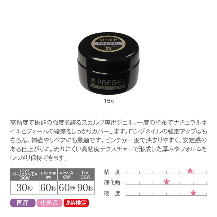 プリジェル ダイヤモンドビルダー／１５ｇ
