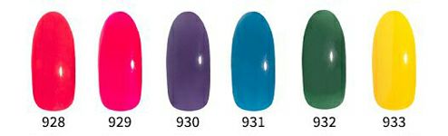 プリジェル カラーＥＸ ６色セット／クリアリッチシリーズ