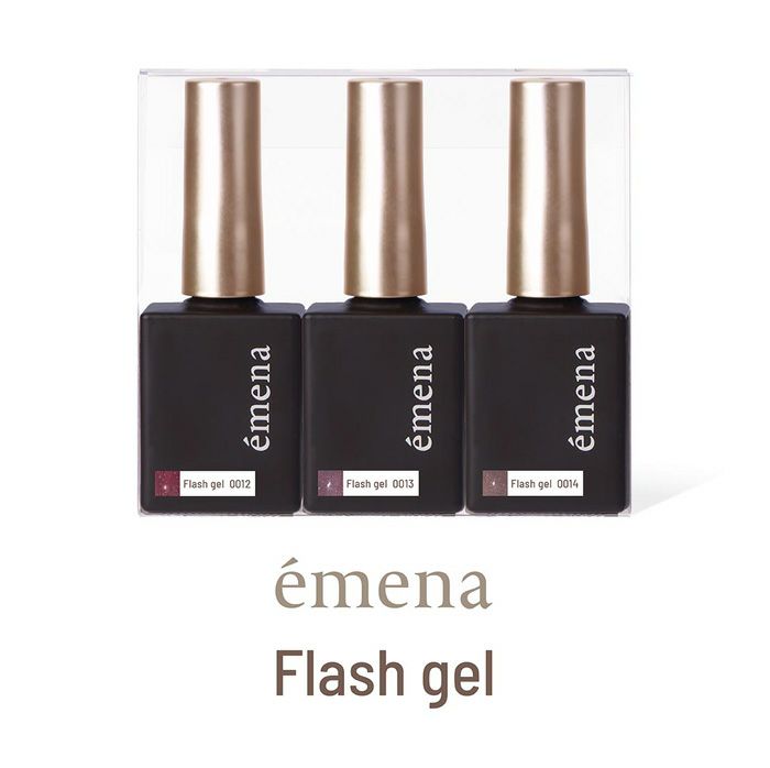 エメナ　フラッシュジェル３色セット００１２～００１４